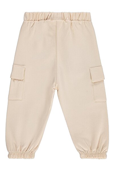 Civil Baby Cargo Pocket Pack 6-18 Months Sweatpants - Beige 12-18 Months