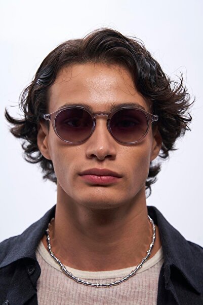 Bilge Karga Pearl Grey Black Gradient Men's Sunglasses