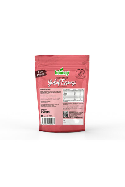 Hünnap Glutensiz Yulaf Ezmesi İnce Kıyım 300 Gr