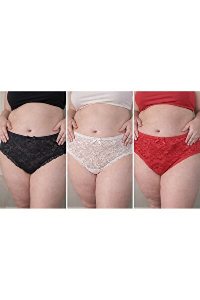 Marka 6-Piece Lace Front Model Bato Size (2XL) Women's Panties