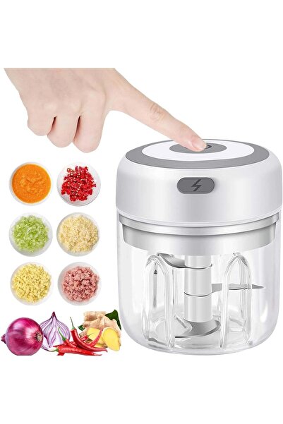 Arabest Mini Garlic Chopper, Powerful Mini Onion Chopper Electric Food Choppe...