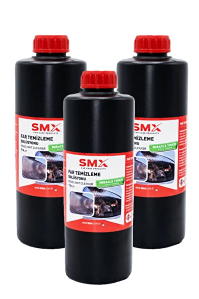 SMX Buharlı Araba Far Temizleme Sıvısı 3 lt.