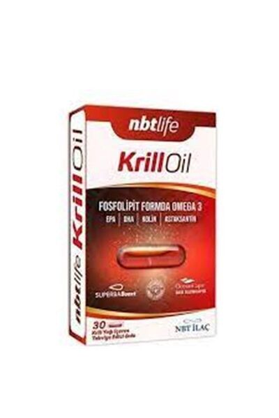 NBT Life Krill Oil Fosfolipit Formda Omega 3 30 Kapsül