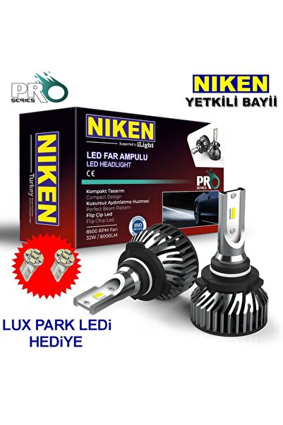 Niken 9005 HB3 Led Xenon Far Ampulü Yeni Nesil Pro