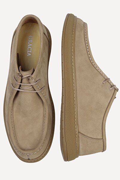 ALTA GRACIA حذاء رجالي كاجوال من جلد نوبوك الأصلي من GRACIA، حذاء طبي طويل الأمد