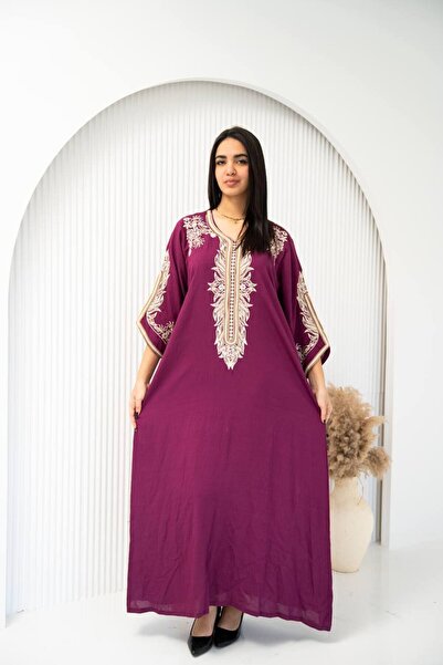 AFandina Linen Jalabiya – Classic Design with a Modern Twist SM-8