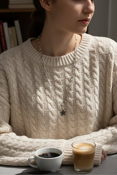 ArsEmi Bijoux Ataç Zincir Yıldız Kolye