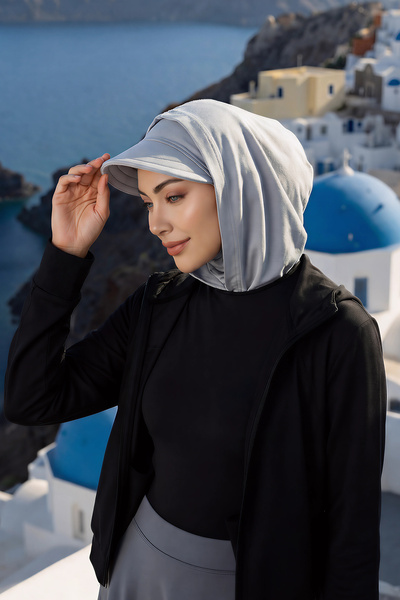 Aisha's Design Boneta instantanee pentru femei din bumbac pieptănat cu protec...