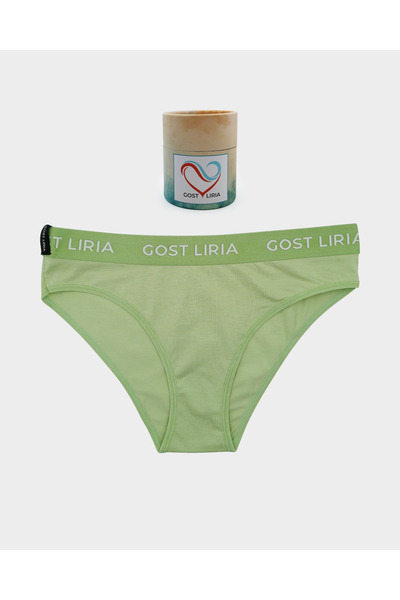 GOST LİRİA - Γυναικεία εσώρουχα slip σε πράσινο χρώμα Sage Green