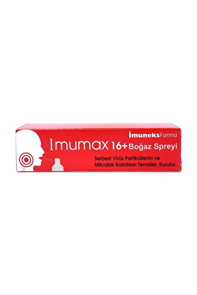 Imuneks Imumax 16+ Boğaz Spreyi 30 Ml Yetişkin