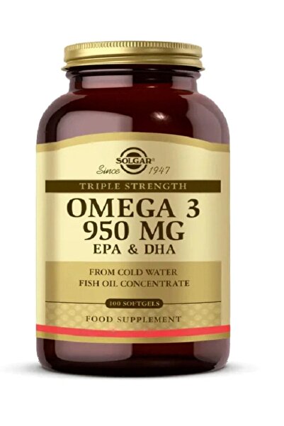 Solgar Omega-3 950 Mg 100 Kapsül