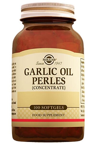 Solgar Garlic Oil 100 Kapsül