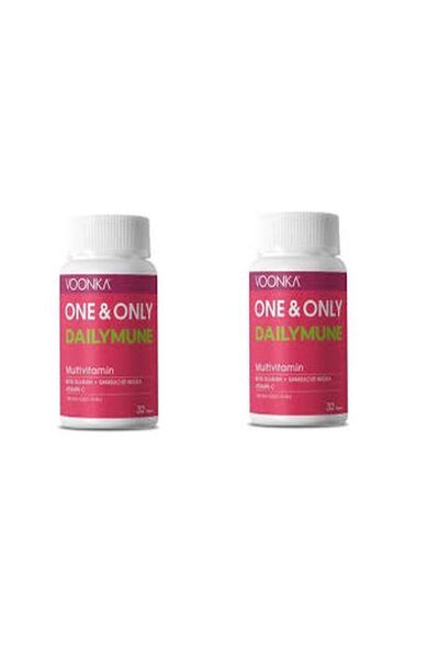 Voonka One and Only Dailymune Multivitamin 30 Tablets 2 Boxes