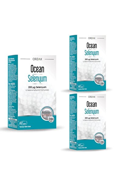 Ocean سيلينيوم 200 ميكروجرام 60 قرص 3 قطع