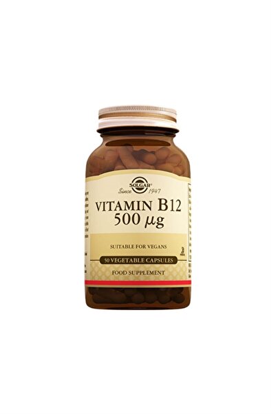 Solgar Vitamin B12 500 mcg 50 Kapsül