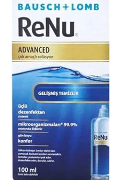 Renu Advanced Çok Amaçlı Lens Solüsyonu 100 ml 5'li
