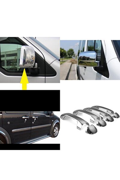 Yüksel Nikelaj Ford Connect Krom Set Ayna Kapağı-kapı Kolu 2002-2009