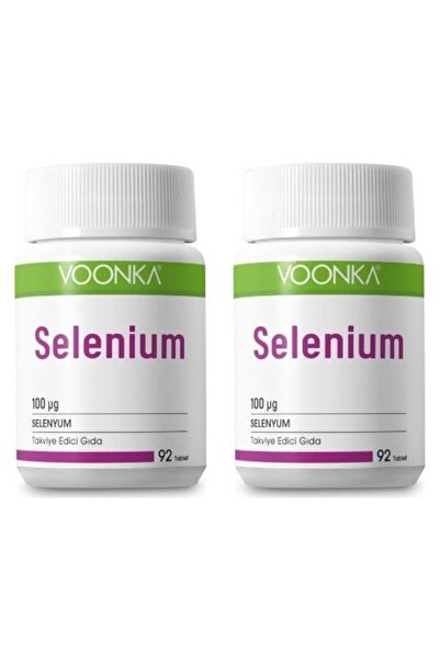 Voonka 2 قطعة سيلينيوم 100 ملغ - 92 كبسولة