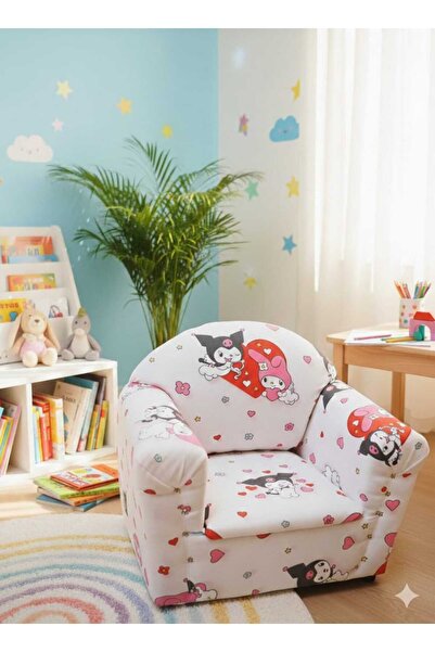 forte luva Kuromi Desenli Çocuk Oturma Koltuğu