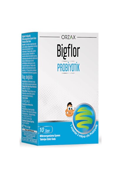 Orzax Bigflor Probiotic 10 Sachet