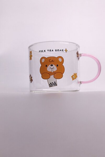 Ecrou Milk Tea Bear Borosilicate 500 ml Mug