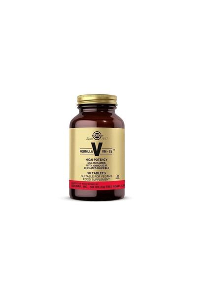 Solgar Vm-75 Multivitamin Mineral 90 Tablet
