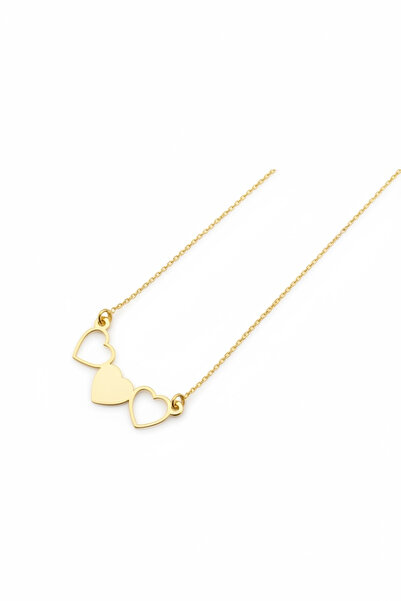 Güler Kuyumculuk Altın Kalpli Hayalet Kolye