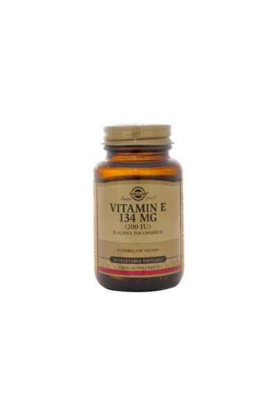 Solgar Vitamin E 200 IU 50 Vegetable Softgel