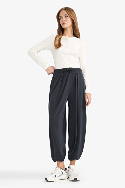 DeFacto Oversize Wide Fit Modal Pants F9408Ax25Hs
