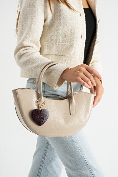 Moon Çanta Moon Lune Shoulder Bag Stone