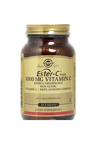 Solgar Ester-c Plus 1000 mg - 60 Capsules