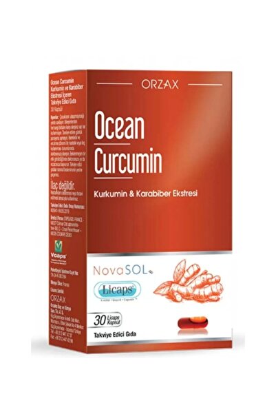 Ocean Curcumin Supplement 30 Capsules