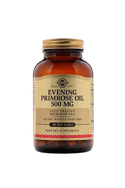Solgar زيت زهرة الربيع المسائية 500 ملغ 60 كبسولة