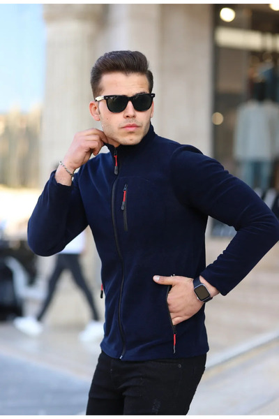 Kozik Men's Polar Cold-Resistant Standard-Fit 3-Pocket Non-Pilling Men's Flee...