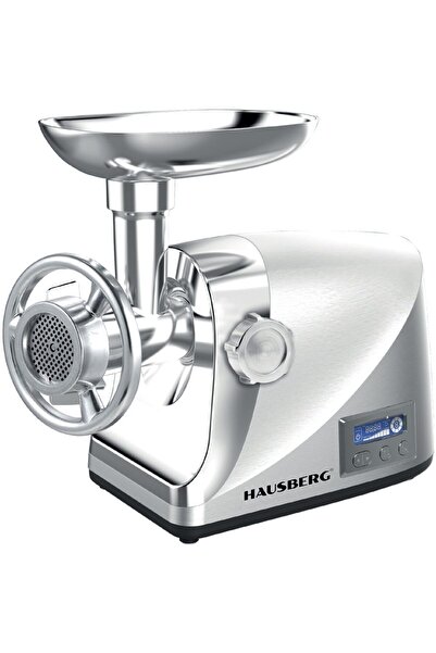 Hausberg Masina tocat HB-3455, 2000W, cu impingator legume, carcasa aluminiu