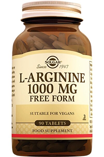 Solgar L Arginine 1000 Mg 90 Tablet (l Arjinin )