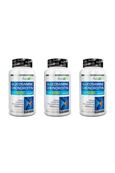 Suda Vitamin جلوكوزامين كوندرويتين إم إس إم 90 قرص 3 قطع
