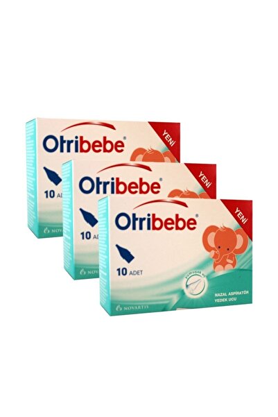 Otribebe Nazal Aspiratör Yedek Uç 10'lu 3 Kutu