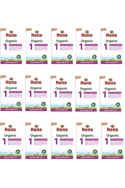 Holle ORGANİK 1 BEBEK SÜTÜ 400 GR 15 ADET