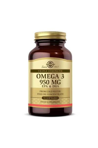 Solgar Omega 3 950 mg 50 Softgel Kapsül