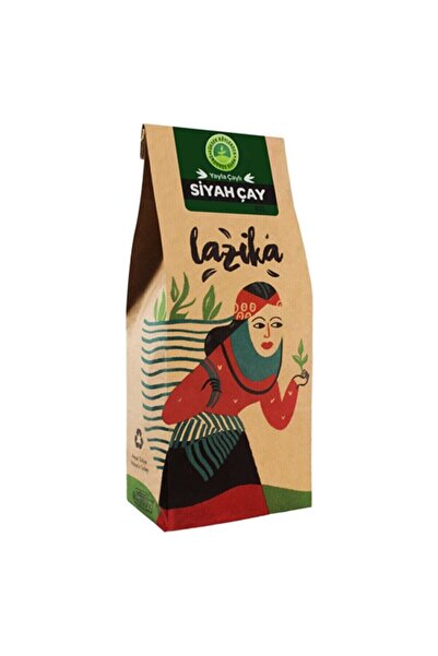 LAZİKA Yayla Çaylı Siyah Çay (400gr)-İlk Hasat Mayıs Çayı,2.5 Yaprak,Tozsuz Ç...