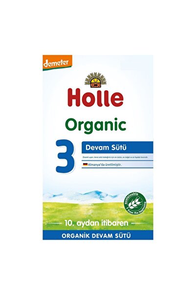 Holle 3 Organik Devam Sütü 600 gr 1+ Yaş NO COLOR 3