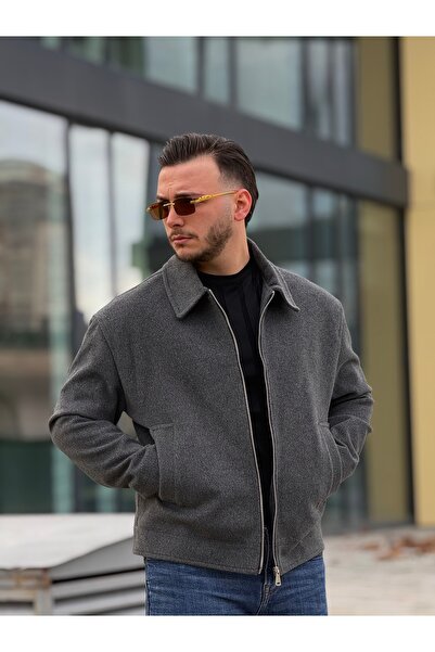 KINGAF سترة كشمير رجالية