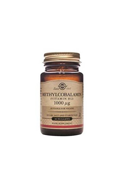 Solgar Methylcobalamin (b12) 1000 Mcg 30 Dilaltı Tableti