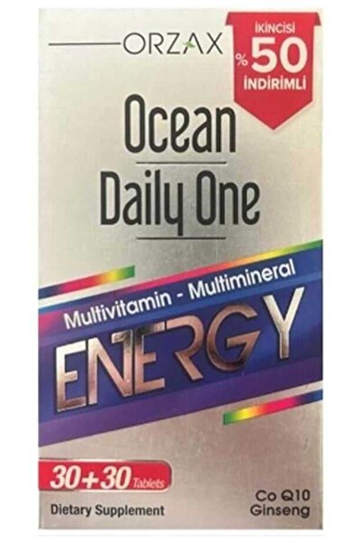Ocean Orzax OCEAN DAILY ONE ENERGY - 30+30 قرص، 50% ثانية