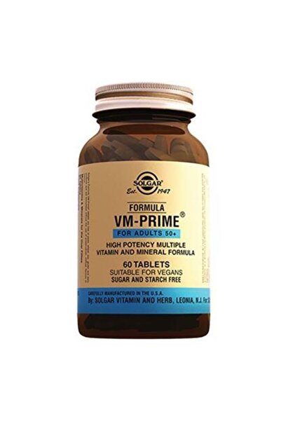 Solgar في إم برايم 50 عامًا + 60 قرصًا