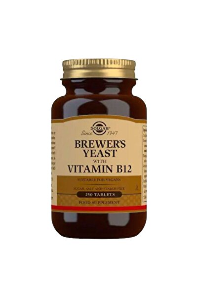 Solgar Brewer's Yeast With Vitamin B12 250 Tablet