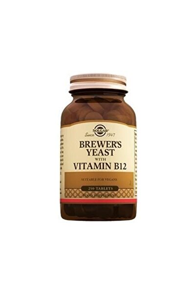 Solgar Brewers Yeast With Vitamin B12 250 Tablet