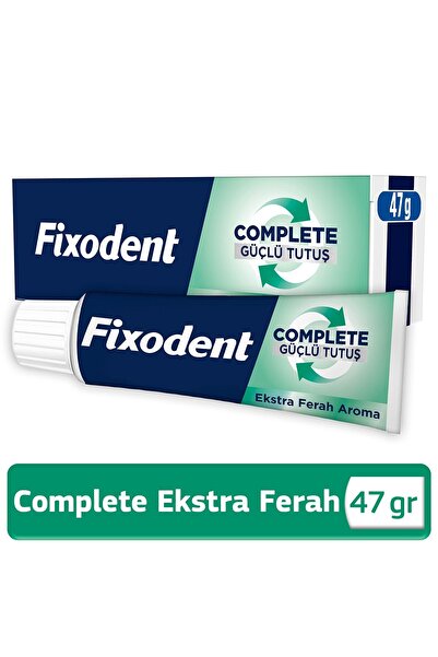 Fixodent Diş Protez Yapıştırıcı Krem Complete Ekstra Ferah 47 gr
