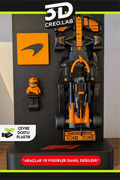 3Dcreo.lab Lego Formula 1 Speed Champions Tekli Sergileme Standı